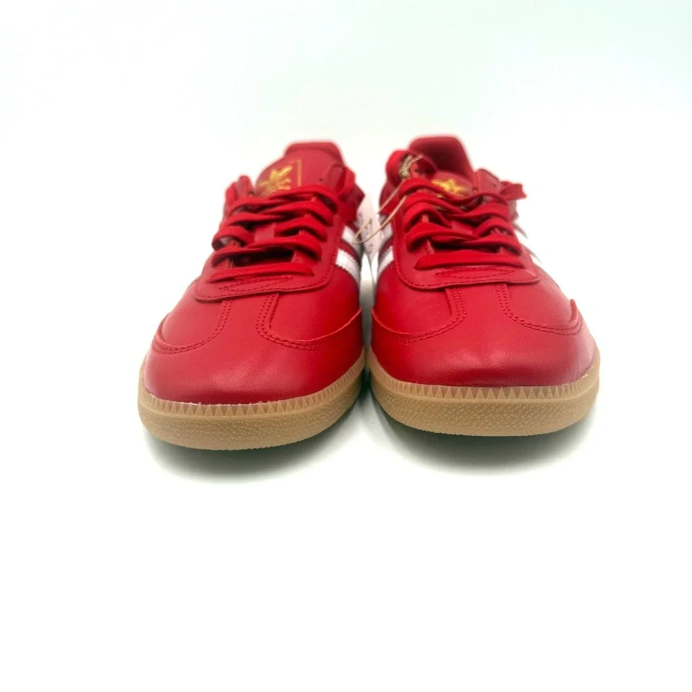 Adidas Men's Size 11.5 Samba OG Better Scarlet White JR0881 NEW